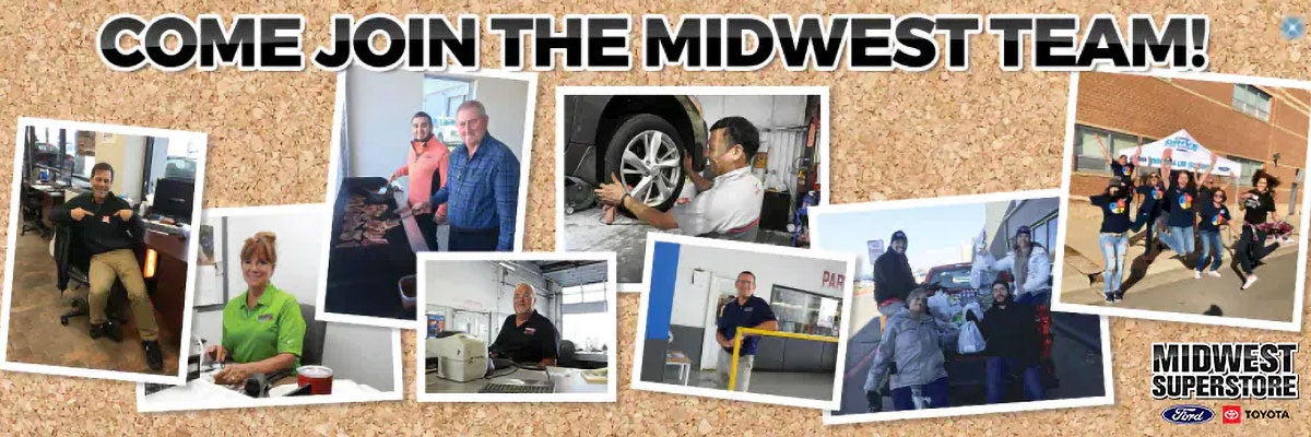 Come Join The Midwest Ford Team!